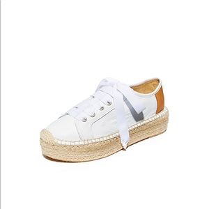 Matt Bernson Eze Leather Espadrille Sneakers